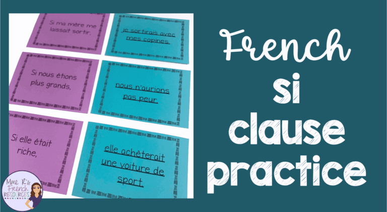 French-si-clause-activity