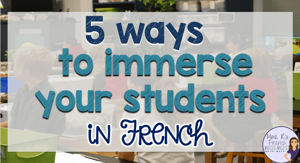 immerse-students-French