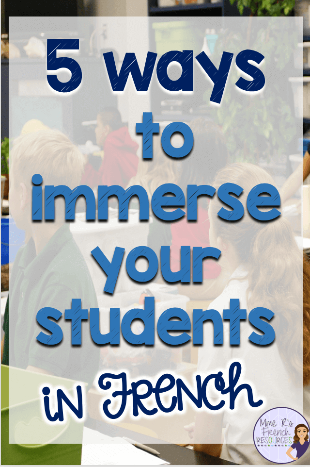 French immersion tips