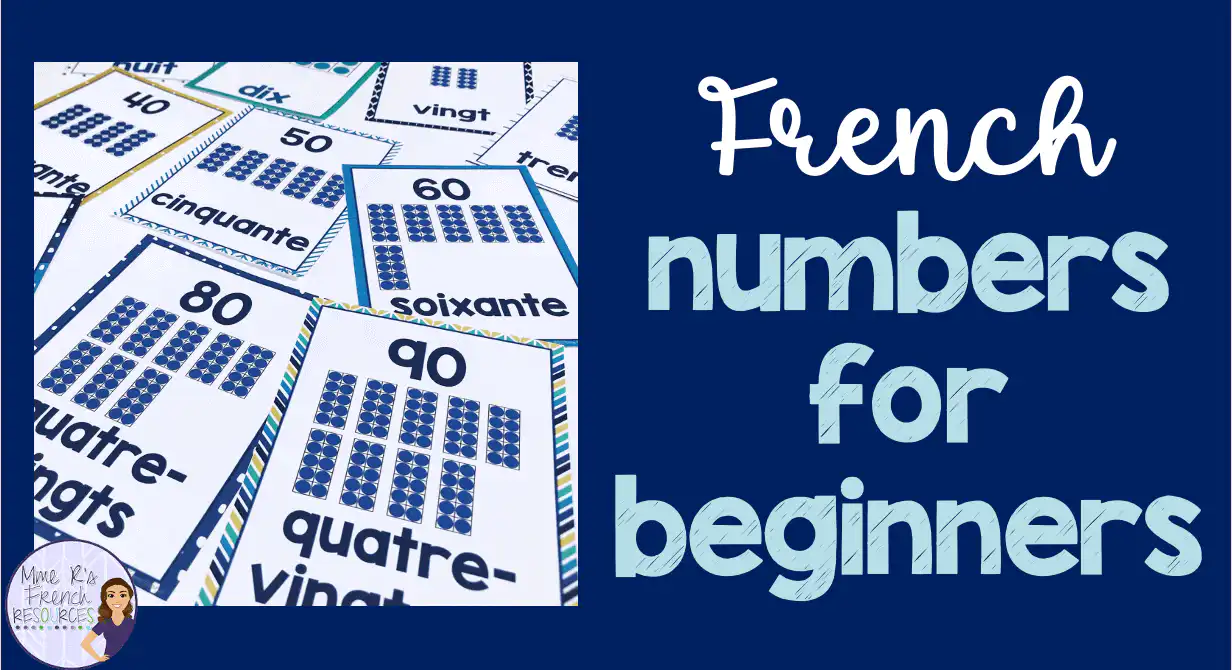 5 fun ways to practice French numbers - Mme R's French Resources