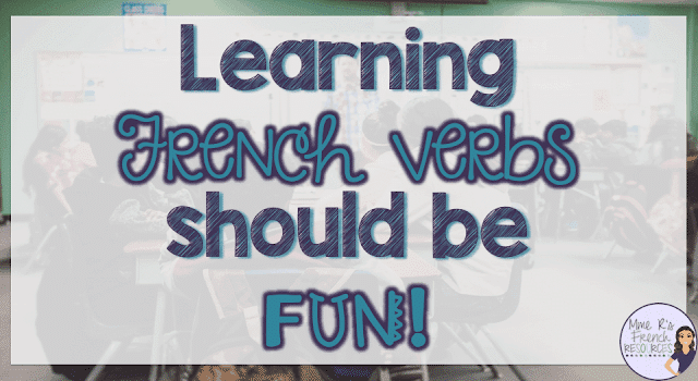 Learning French verbs should be fun!