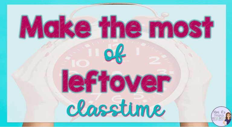 what-to-do-leftover-classtime