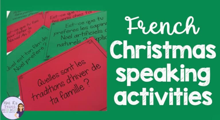 French activities and teaching resources for Core French and French immersion