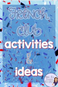 French-club-activities