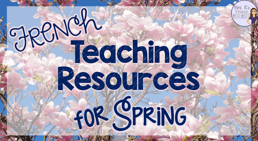 French-spring-teaching-resources