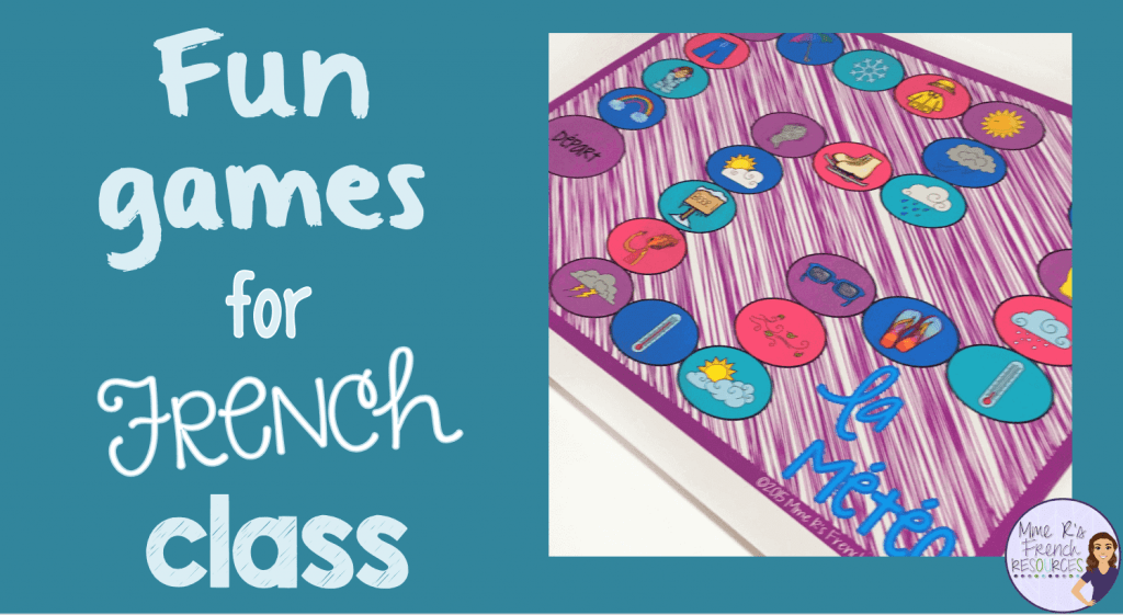 French games for the classroom