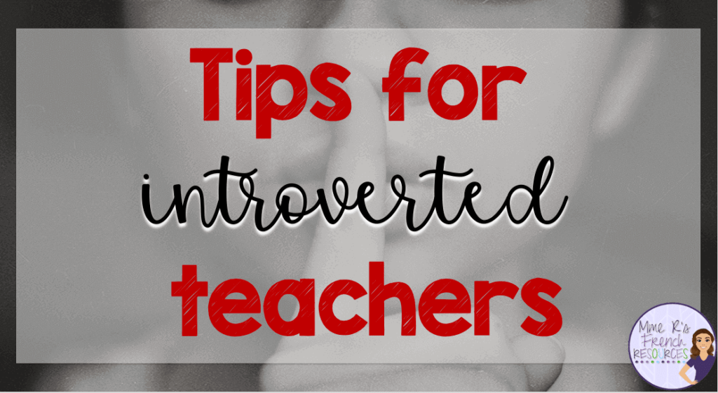 tips for introverted teachers