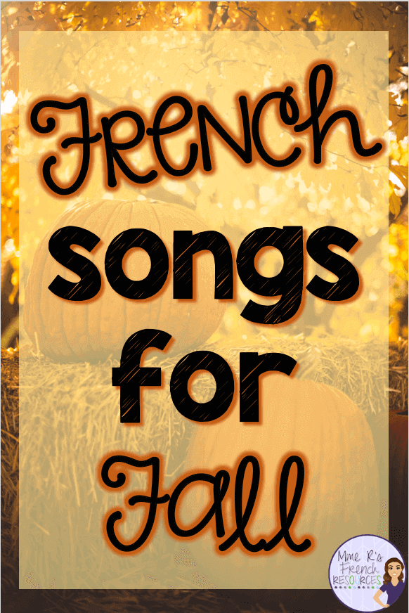 French songs for fall