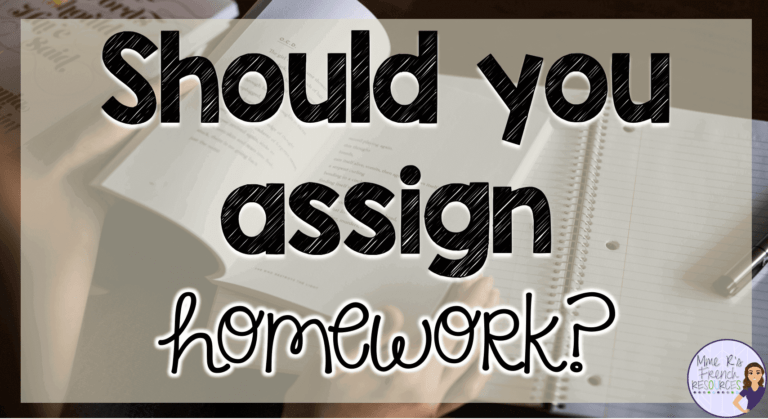 should teachers assign homework