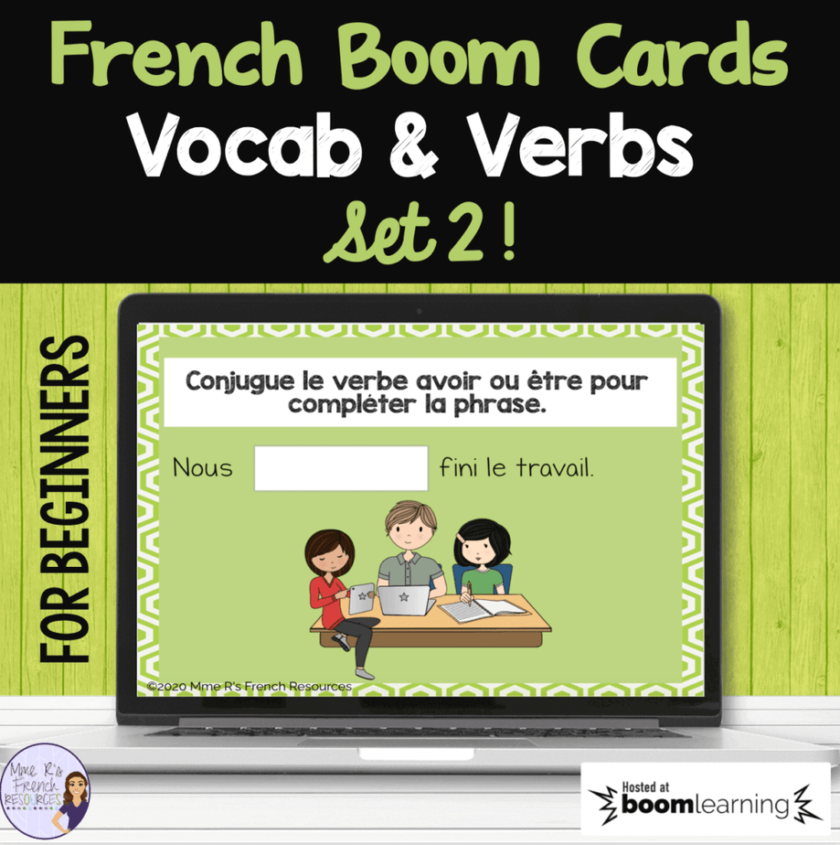 French-verb-boom-cards