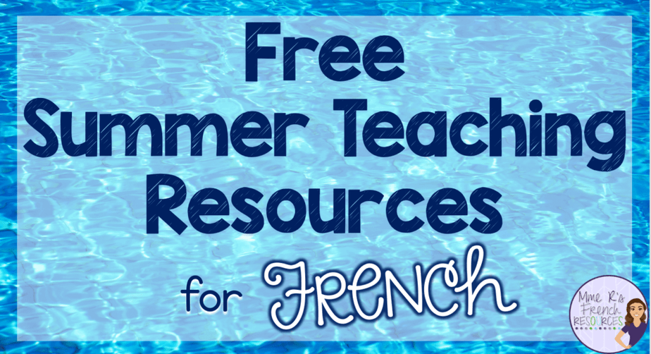 free-french-summer-resources