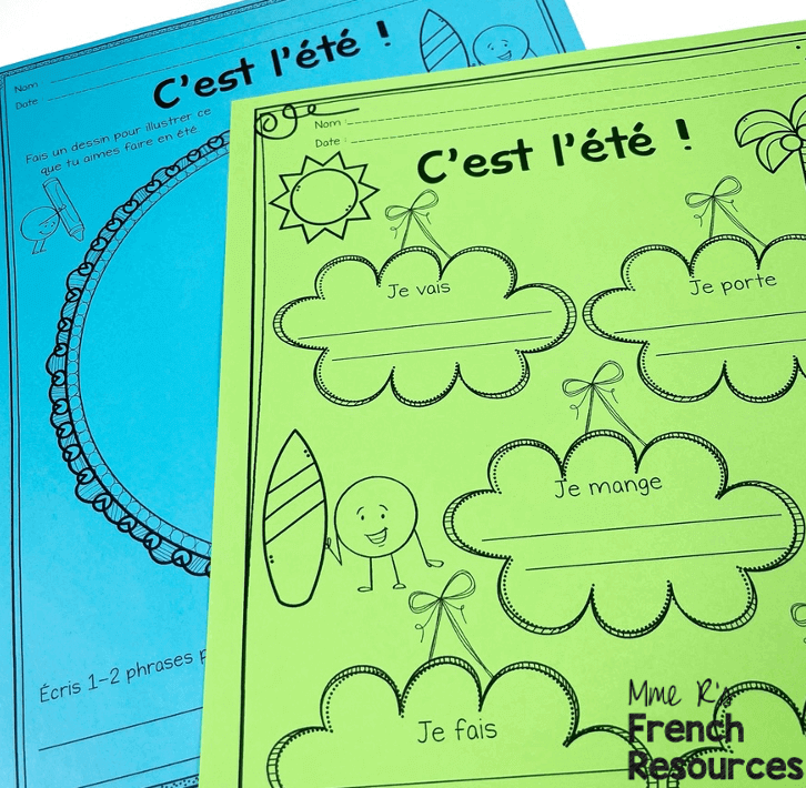 French summer activity for beginners