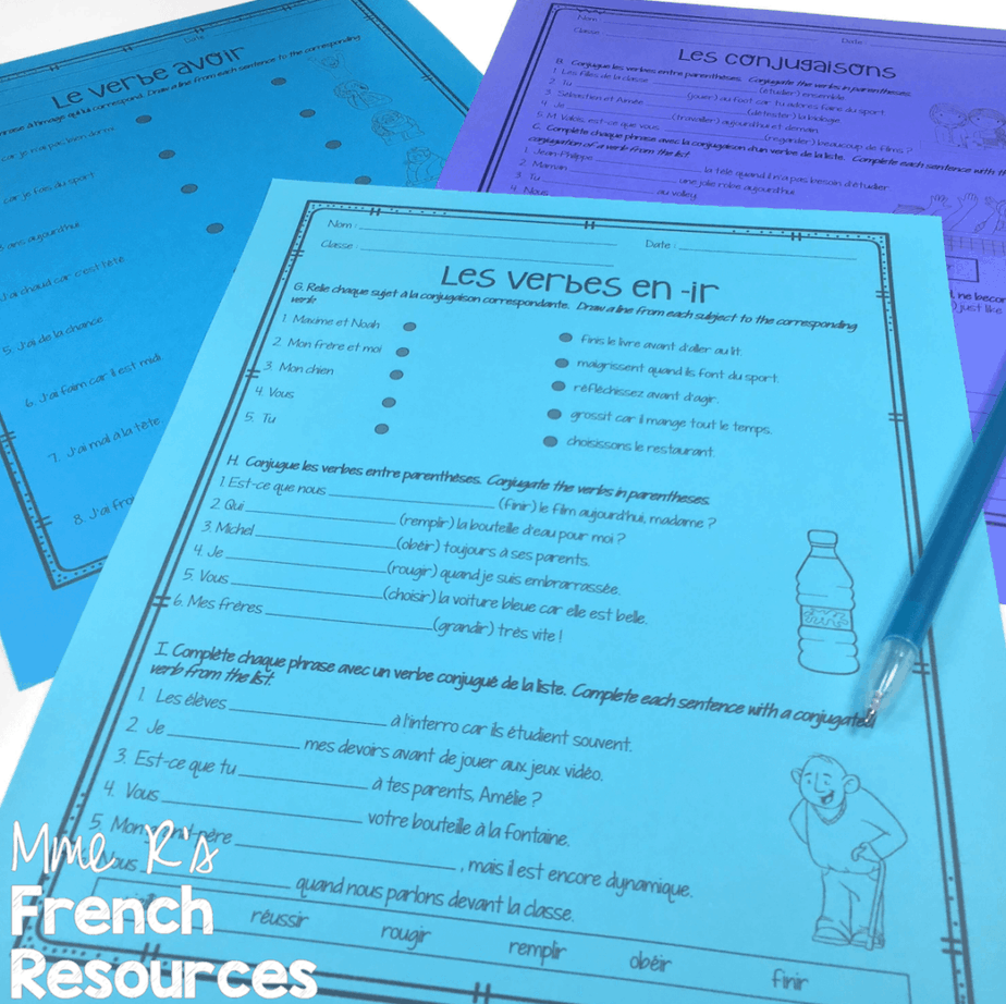 French-verb-review