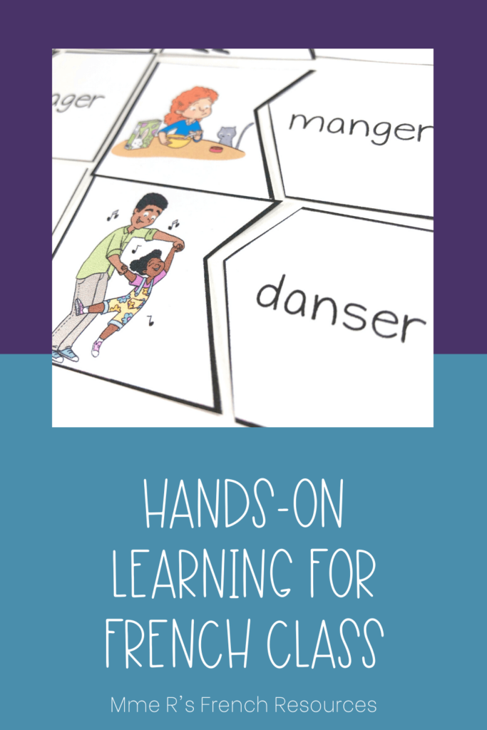 hands-on learning for French 