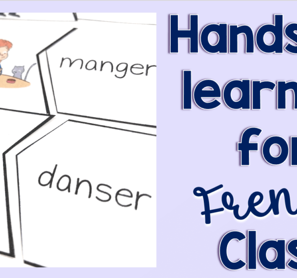 Fun and easy hands-on learning for French class