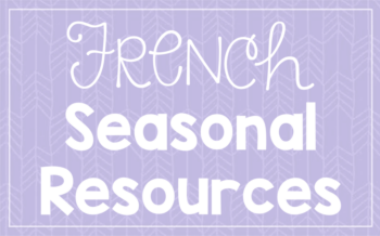French holiday and seasonal teaching resources