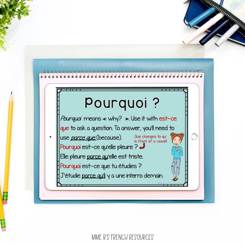 beginning French resource