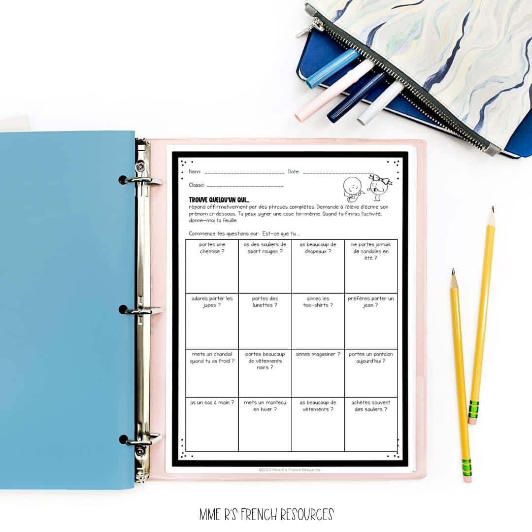 Beginning French - Mme R's French Resources