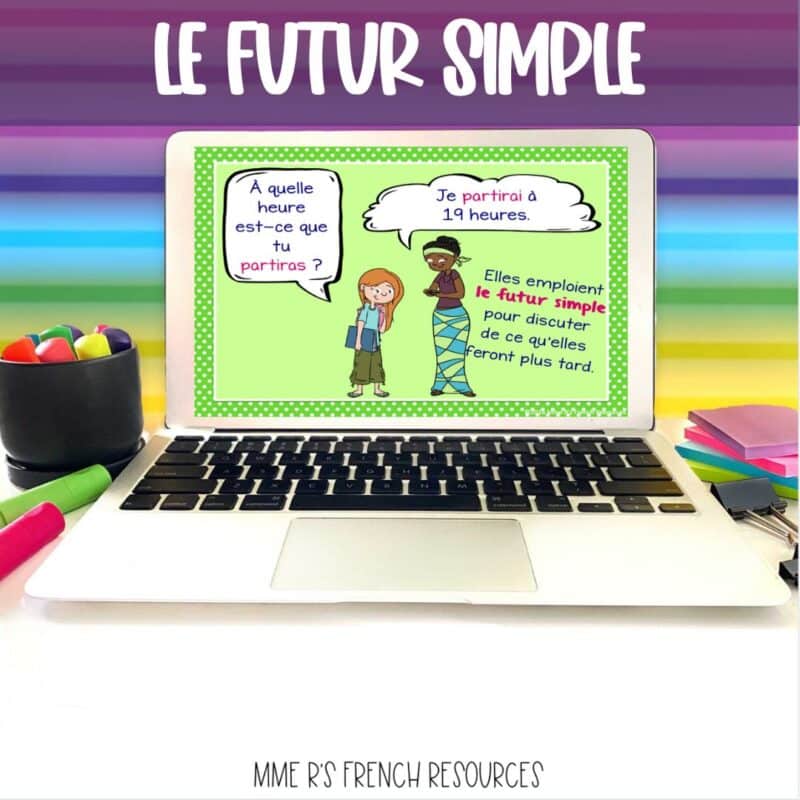 French futur simple PowerPoint