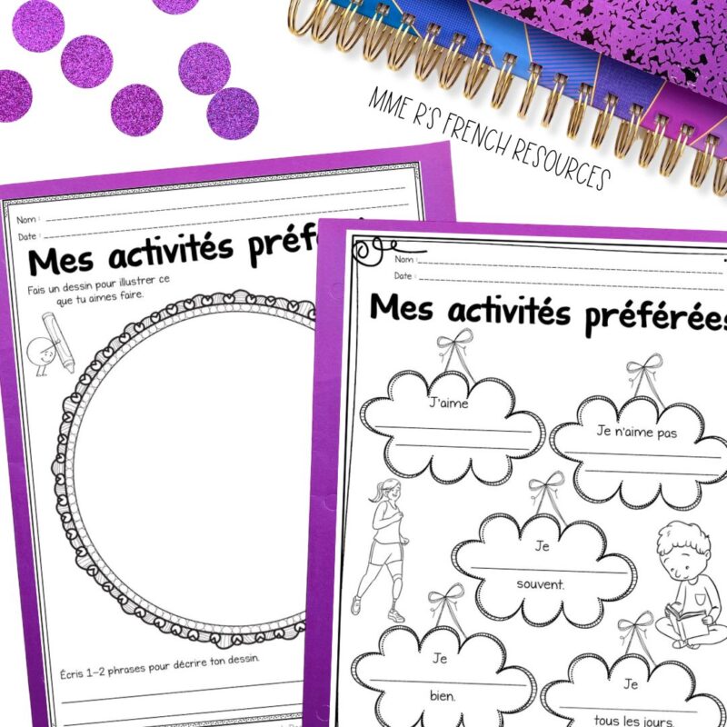 French Writing Prompts Your Students