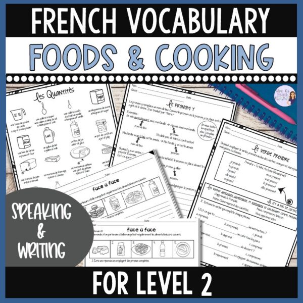 French food worksheets - Mme R's French Resources