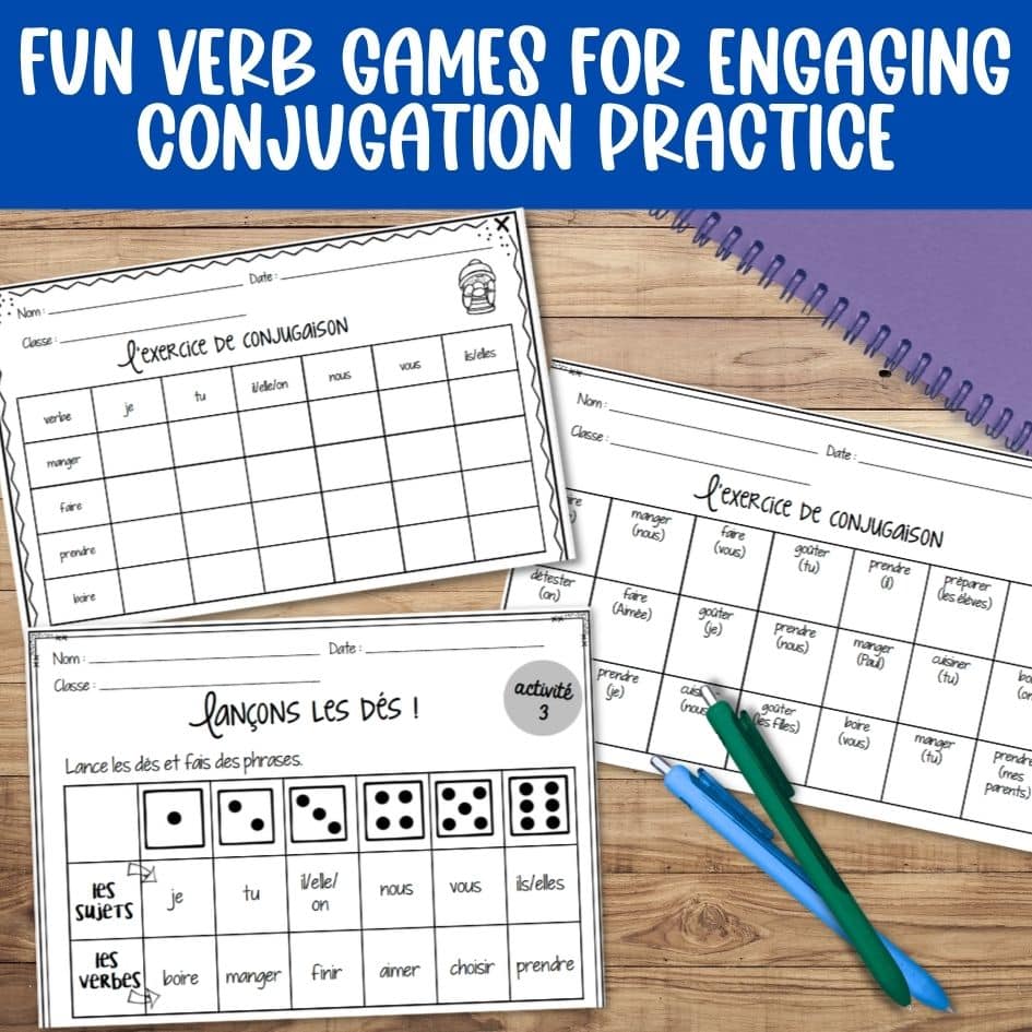 French verb games