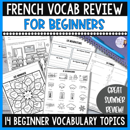 French vocabulary review