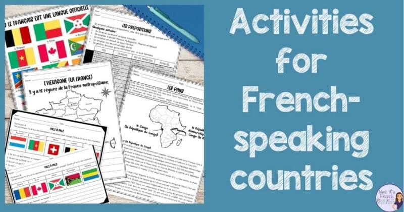 French-speaking countries activities