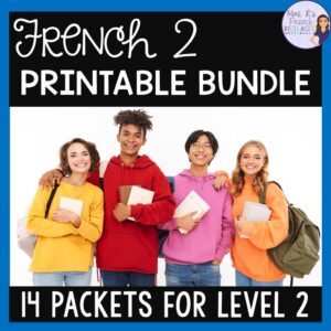 French 2 worksheets