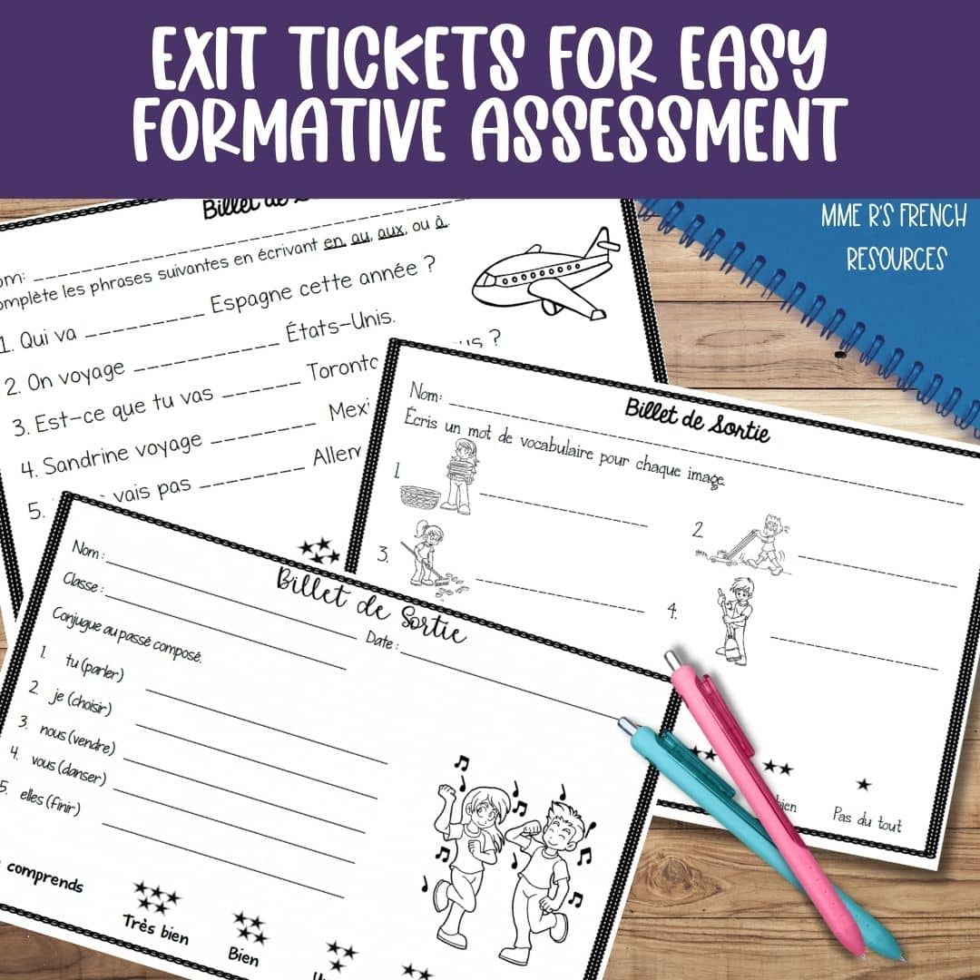 French exit tickets