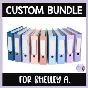 Custom bundle for Shelley A.