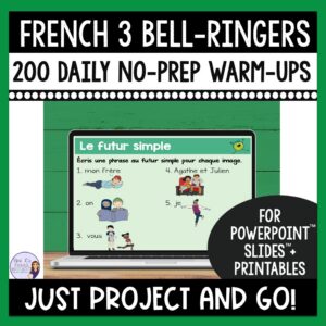 French warm up activities