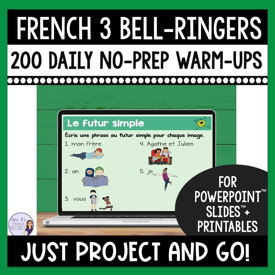 French warm up activities