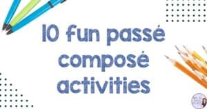 passé composé activities