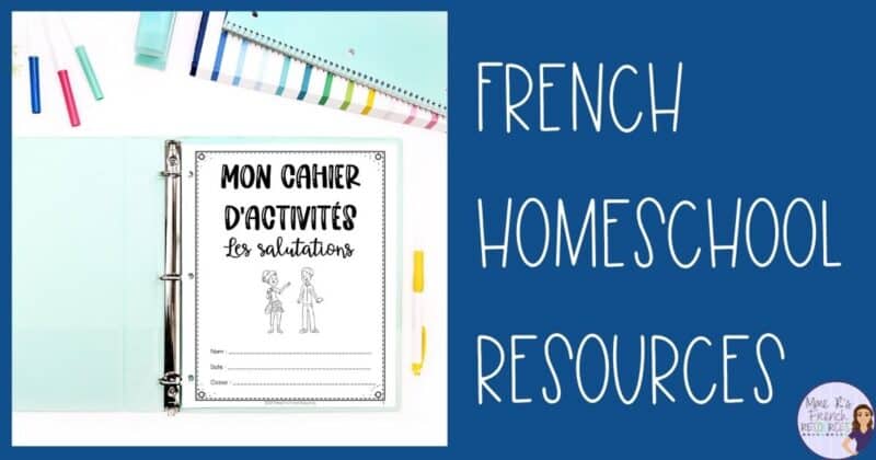 French homeschool resources
