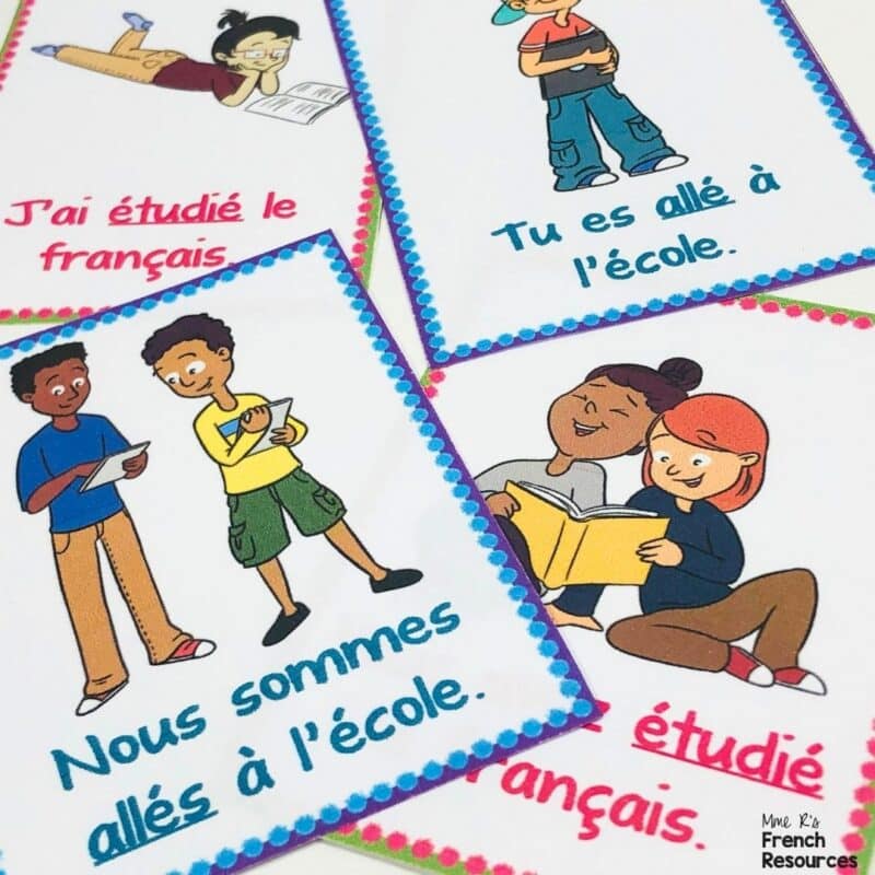 passé composé posters