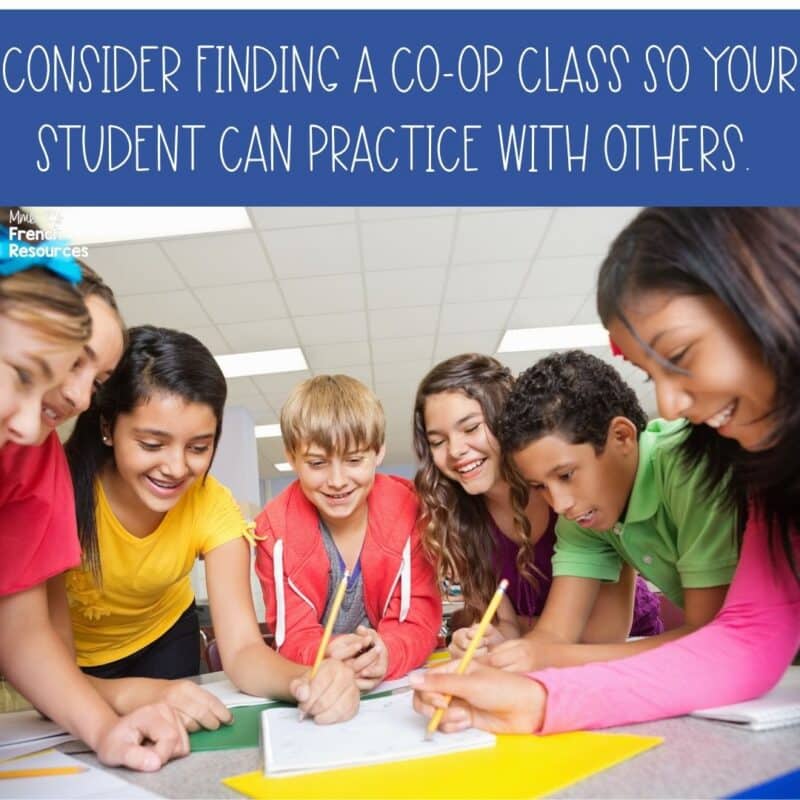 homeschool co-op class