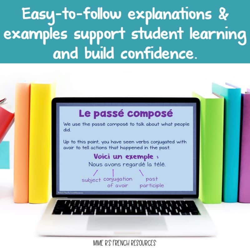 irregular passé composé