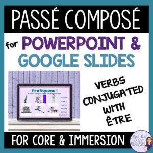 passé composé être verbs