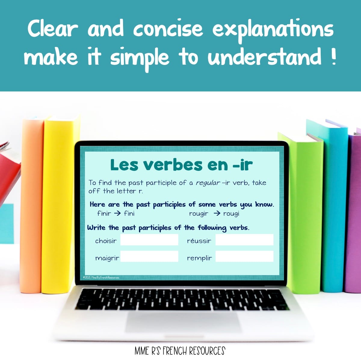 French Passé Composé PowerPoint & Google Slides 4 passé composé IR verbs