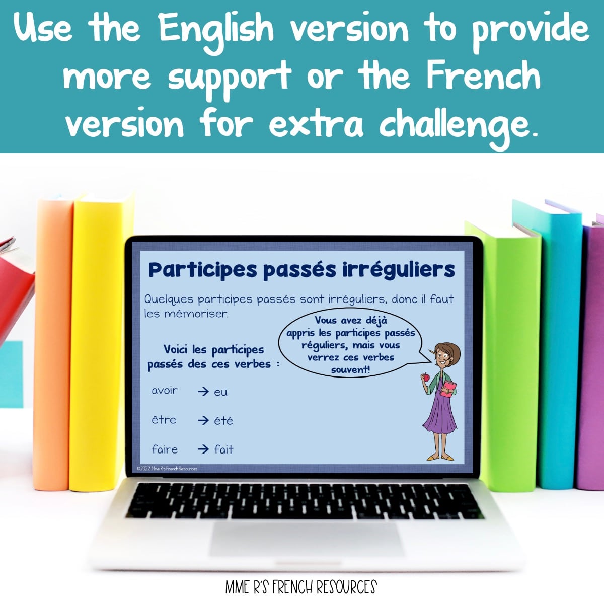 French Passé Composé Bundle 12 passé composé irregular verbs