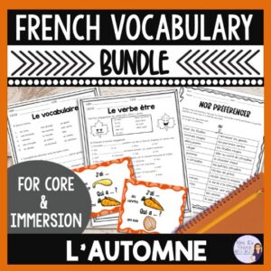 French fall activities