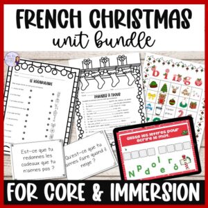 French Christmas unit