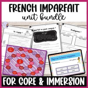FRENCH IMPARFAIT UNIT