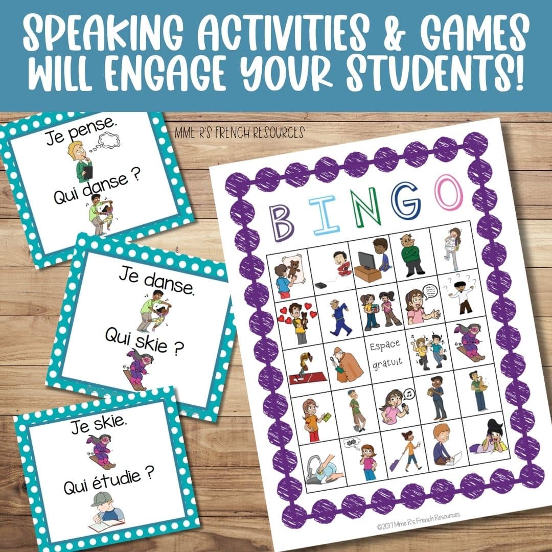 French 1 Curriculum | Full-Year Resource for Beginning French 5 French 1 games