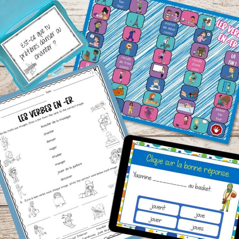 French 1 teaching resources