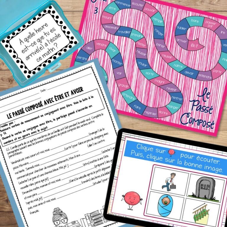 french 2 games Full-Year French Curriculum for Grades 6–12