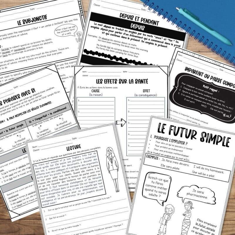 French 3 grammar