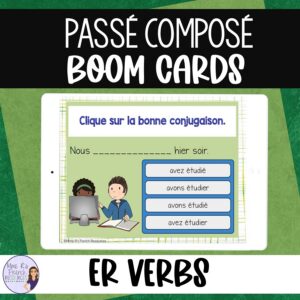 passé composé er verbs